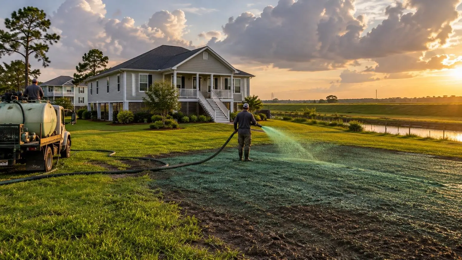 Hydroseeding in New Orleans, LA
